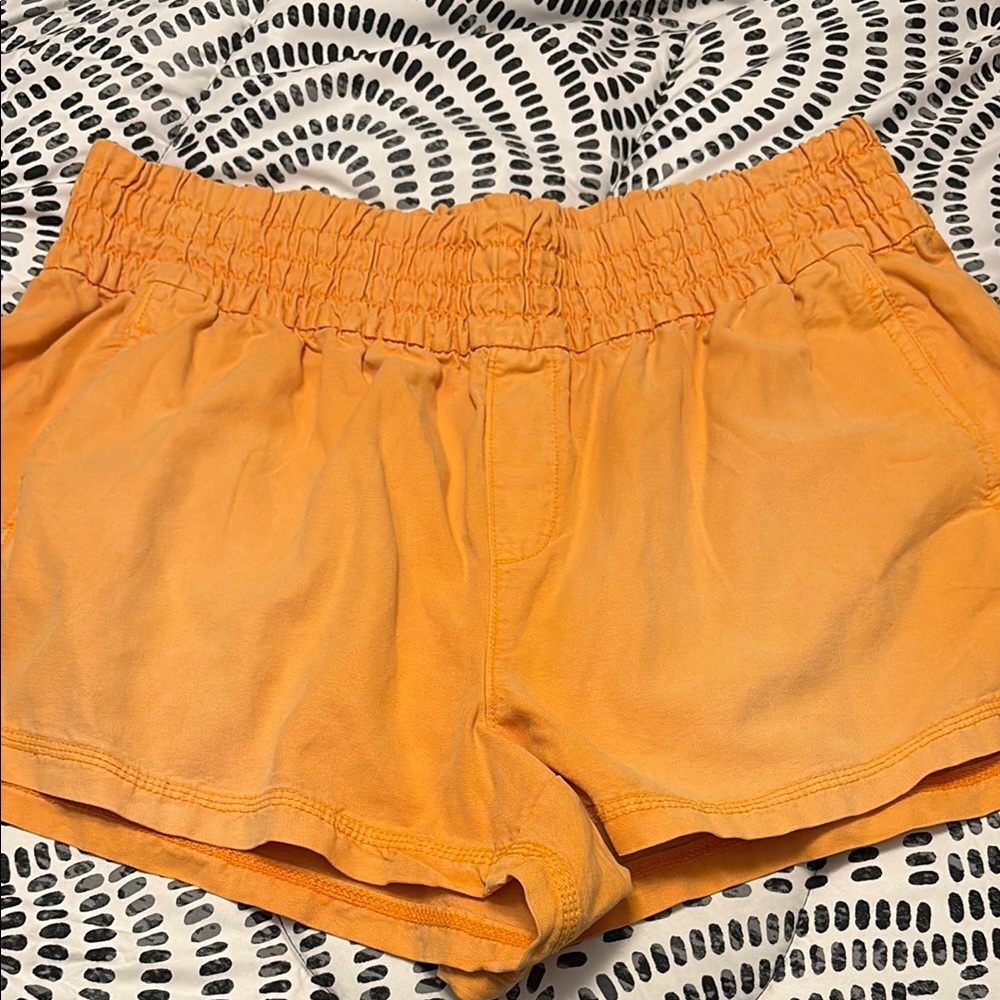Aerie High Waist Orange Shorts